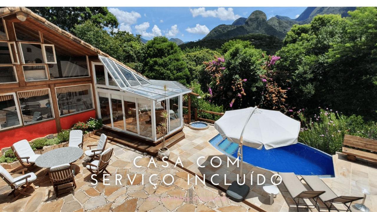 Casa Maria Comprida, Servico Incluido, Linda Vista Petrópolis Exterior foto
