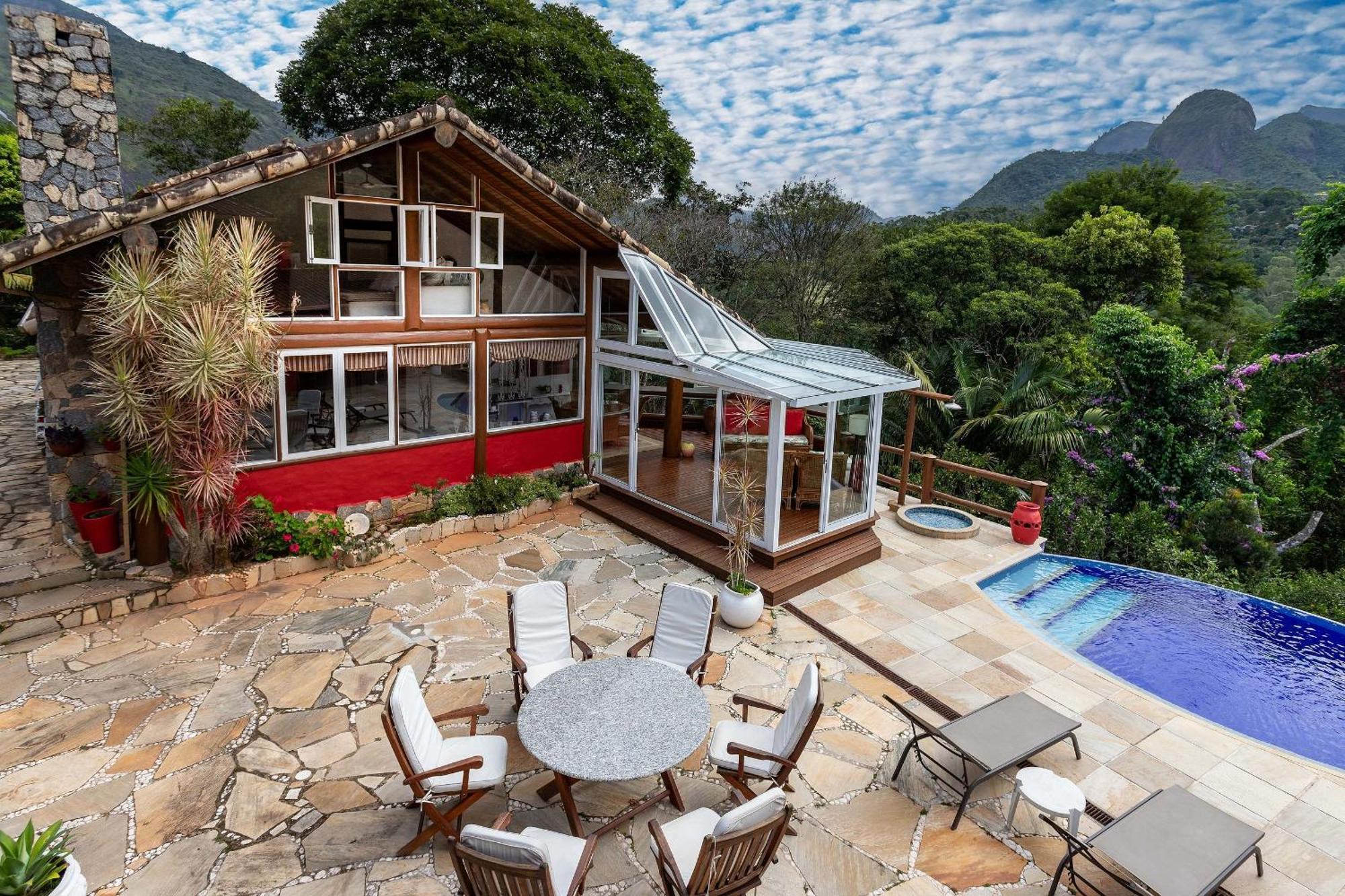 Casa Maria Comprida, Servico Incluido, Linda Vista Petrópolis Exterior foto