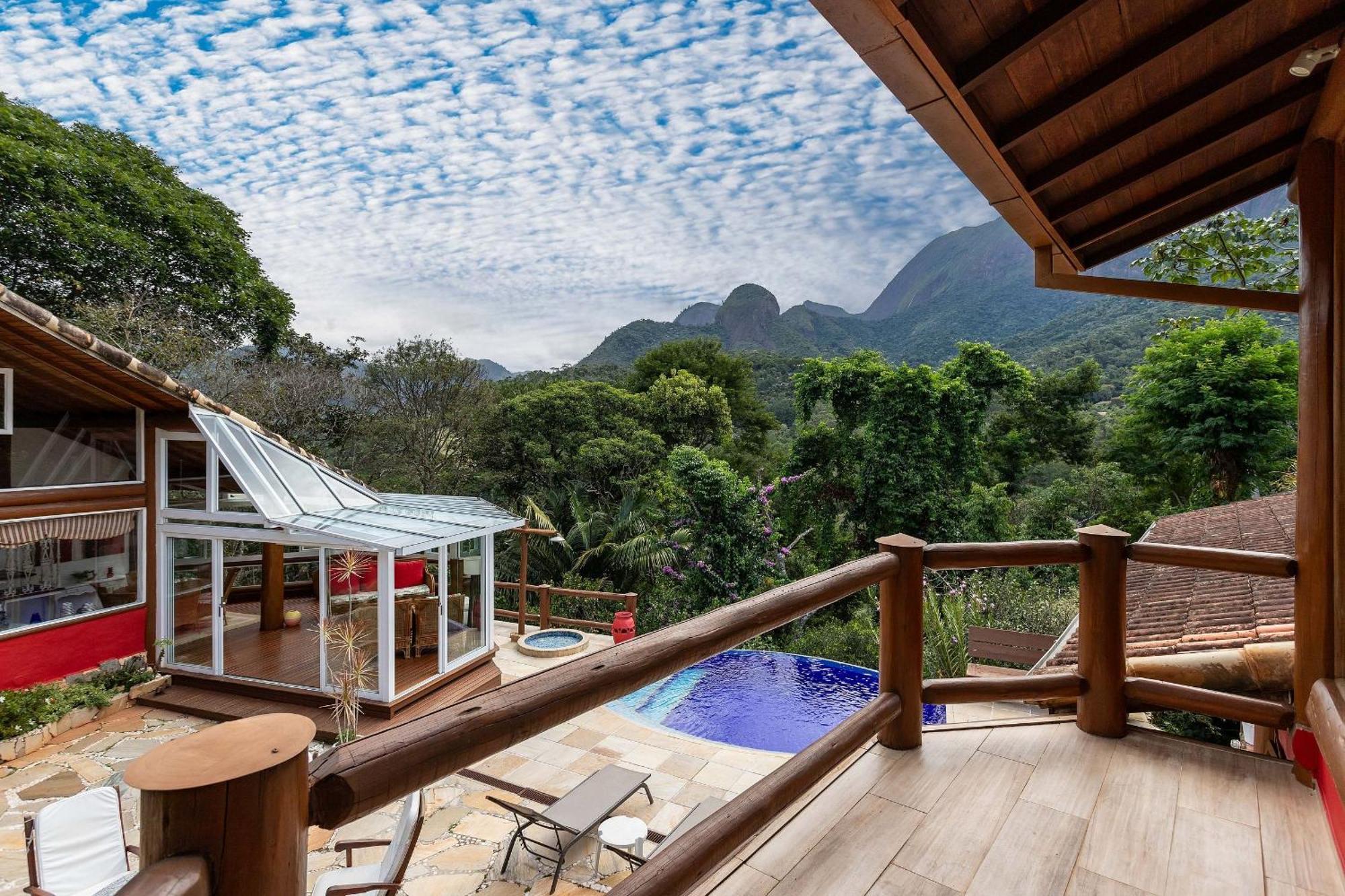 Casa Maria Comprida, Servico Incluido, Linda Vista Petrópolis Exterior foto
