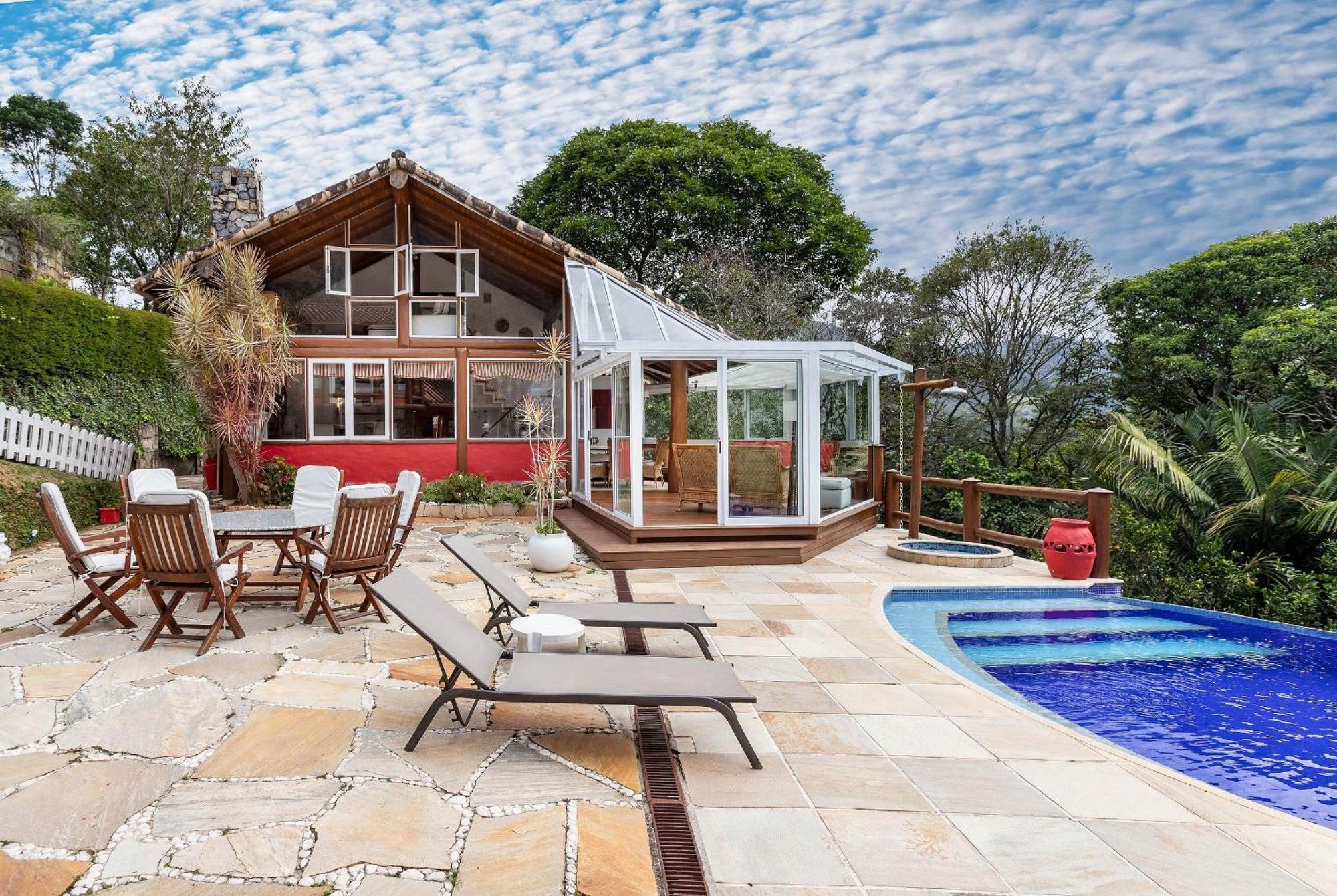 Casa Maria Comprida, Servico Incluido, Linda Vista Petrópolis Exterior foto